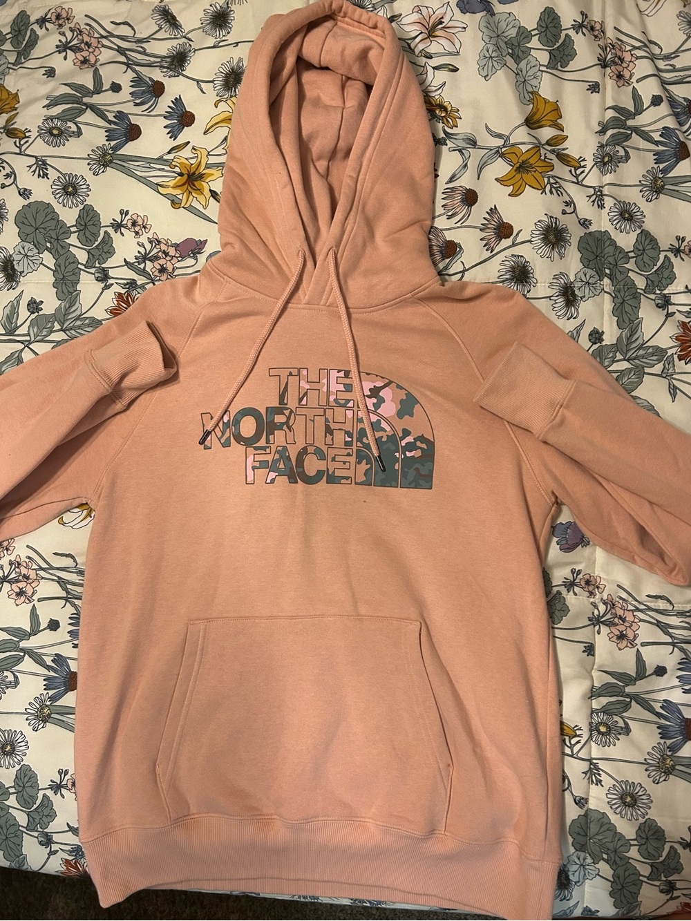 The North Face Women's Light Pink Hooded Pullover